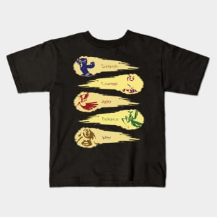 Furious 5 Kung Fu Panda Kids T-Shirt